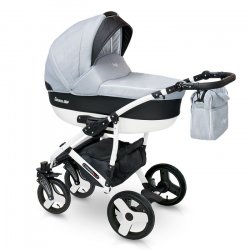 02, серый - Детская коляска Camarelo Carera NEW 3 в 1
